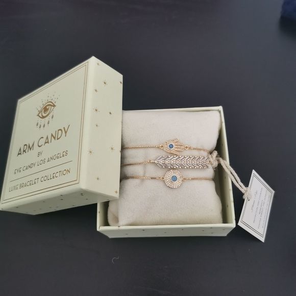 eye candy Jewelry Eye Candy La Luxury Bracelet Set Poshmark